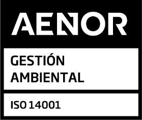 Sello de AENOR ISO 14001